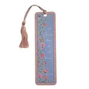 Vintage 90s Hallmark Friend Bookmark Proverbs Scripture 1999 Y2K Artworks HM404B